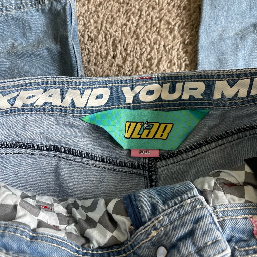 A.LAB Mega Rave Pixel Jeans - Picture 3 of 12